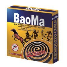 Baoma Black Mosquito Repelente Incienso Spirales Anti-Mosquitos (Original de fábrica)